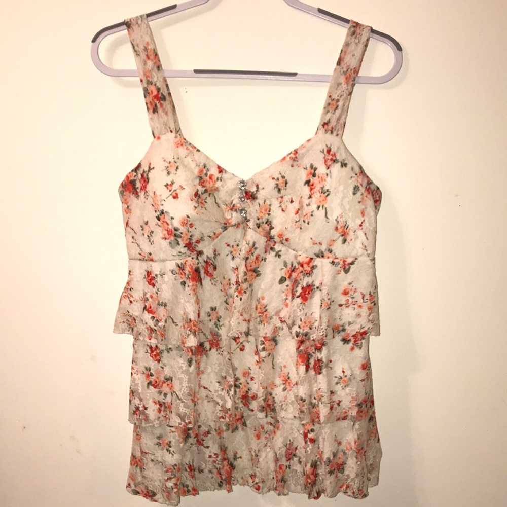 FLORAL TOP